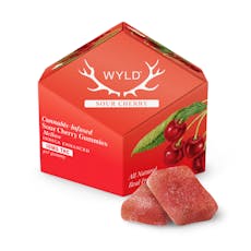 WYLD - Sour Cherry Gummies - Indica