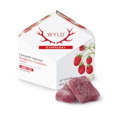 WYLD - Raspberry Gummies - Sativa 100mg THC