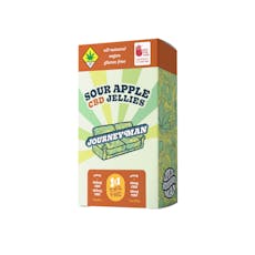 BOS:: Sour Apple 1:1 CBD Jellies | 10 Pack