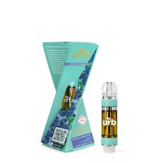 URB SOUR BLUEBERRY 2 GRAM VAPE CARTRIDGE SATIVA 90.55%