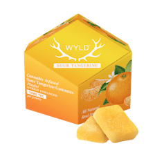 WYLD-Sour Tangerine Hybrid Gummies 10pk