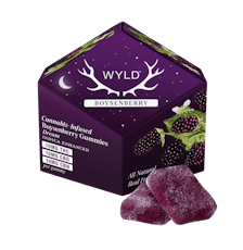 WYLD-Boysenberry 1:1:1 THC:CBD:CBN Gummies 10pk