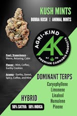 Agri-Kind | Whole Flower | Kush Mints | 7g