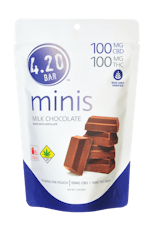 EH-420 Milk Choc CBD Minis 1:1 10pk