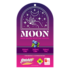 CAC:: 3:2:1 Blue Raspberry Moon Gummies | 10 Pack