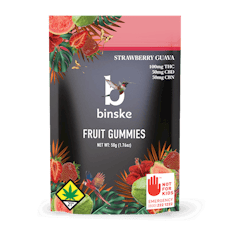 BINSKE | Strawberry Guava THC | CBD | CBN Soft Lozenge | 10pk