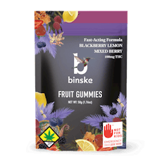 BINSKE | Blackberry Lemon/Mixed Berry Soft Lozenge | 100mg