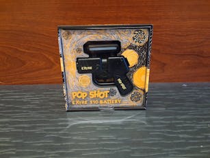 Black Pop Shot Squirt Gun 510 Battery