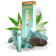 DIME KUSHMINT 1 GRAM LIVE RESIN AIO DISPOSABLE VAPE INDICA 73.2%
