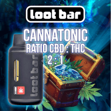 LOOT AiO 2g Cannatonic (CBD/THC 2:1) DISPOSABLE liquid diamonds