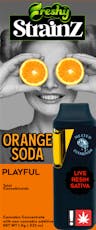 STRAINZ AIO Orange Soda 1g DISPOSABLE w/Live Resin+Melted Diamonds, S