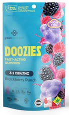 Green Rev Doozies 3:1 Blackberry Punch 400mg