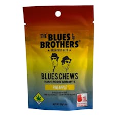 Blues Brothers Chews Rosin Pineapple 100mg