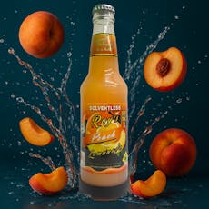 Rays Bottle Hash Peach 100mg