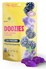 Green Rev Doozies 2:1 Chill Marionberry 150mg DOH