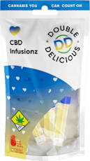 Double D Infusionz CBD:THC 100:100 3pk DOH