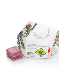 Wyld Gummies THC Huckleberry Hybrid 100mg