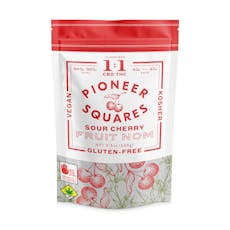 Pioneer Squares Fruit 1:1 Sour Cherry CBD 100mg