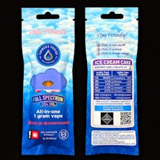 FF 1g All-In-One Ice Cream Cake (indica by Herbal Dynamics)