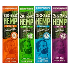 Zig Zag - Hemp Wraps 2 Pack - Summer Slice