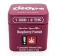 Drops CBD High Dose 1:2 Raspberry - Rosy