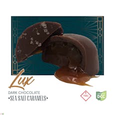 Dark Chocolate Sea Salt Caramels | 100mg (10pk)