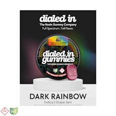 100mg - Dark Rainbow - Rosin Gummies (10pk)