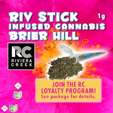 Brier HIll Riv Stick Infused Cannabis Blend (1g)