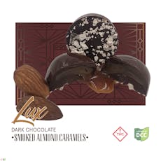 Dark Chocolate Smoked Almond Caramels | 100mg (10pk)