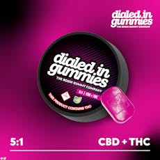 100mg - Balance Rocket Berry 5:1 - Rosin Gummies (10pk)