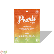 2:1:1 Tangelo Pearls - Sativa (20mg THC/10mg CBC/10mg CBG)