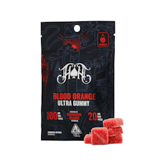 Blood Orange | Hybrid - Ultra Pure Gummies - 100mg THC