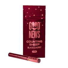 COUNTING SHEEP: Black Cherry Vape Pen with CBN (300mg)