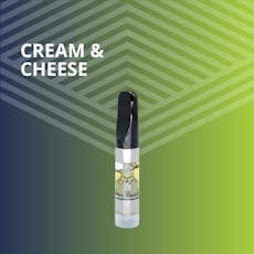 Cream and Cheese Live Resin Cartridge