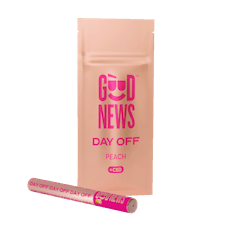 DAY OFF: Peach 1:2 CBD:THC Cartridge (500mg)