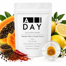 Papaya Cake x Purple Punch