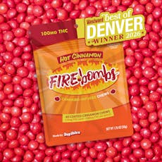 Fire Bombs Hot Cinnamon - 100mg THC (40pk / 2.5mg THC ea)