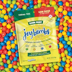 Joy Bombs Sour Fruit - 100mg THC (40pk / 2.5mg THC ea)