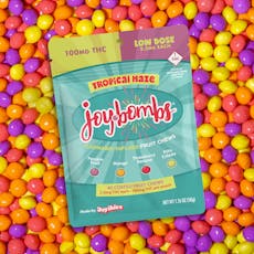 Joy Bombs Tropical Haze - 100mg THC (40pk / 2.5mg THC ea)