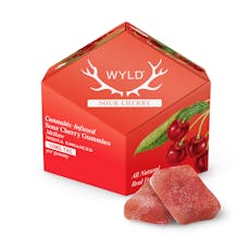 Sour Cherry Indica Enhanced Gummies | 100mg
