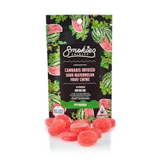 Smokiez - Sour Watermelon Hybrid Fruit Chews (100mg 20pk)