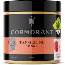 4 oz. Tangerine Sorbet - 100 mg THC