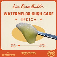 Rodeo Live Resin Badder WKC (I) 1g Concentrate (C0070000590)