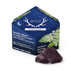 Elderberry 2:1 CBN + Indica Enhanced Gummies | 100mg THC:50mg CBN
