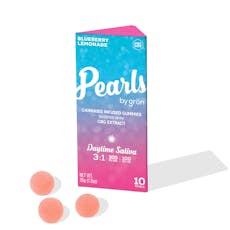 3:1 Blueberry Lemonade Pearls - Daytime Sativa (300mg CBG / 100mg THC)