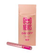 DAY OFF: Peach 1:2 CBD:THC Cartridge (300mg)