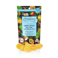 Smokiez - Sour Tropical 1:1 THC:CBD Fruit Chews (100mg 20pk)