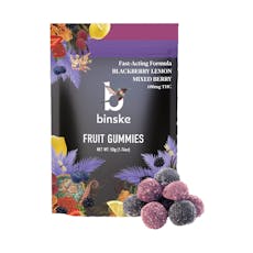 Blackberry Lemon/Mixed Berry Fruit Gummies (100mg)