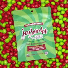 Joy Bombs + CBD 1:1 Sour Blends - 100mg THC (40pk / 2.5mg THC & 2.5mg CBD ea)