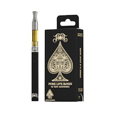 Garlic Juice | Indica - 100% Pure Live Rosin Solventless Oil - 1G Vape Cartridge